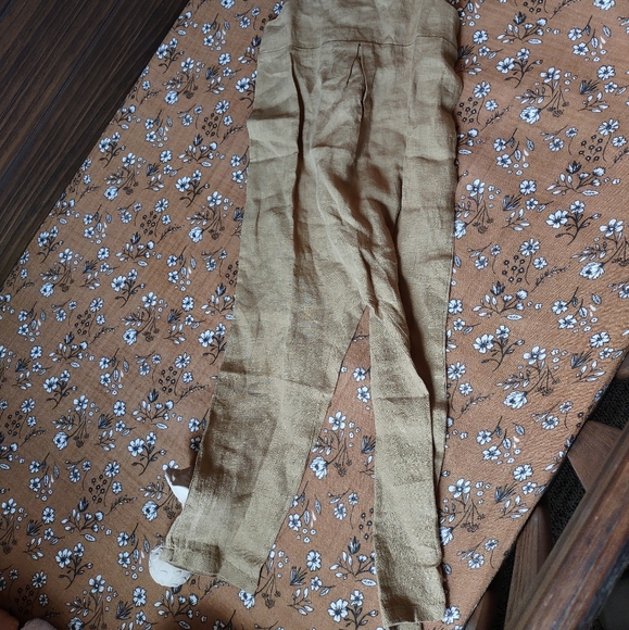 The top tie linen overalls NWT - Picture 7 of 7